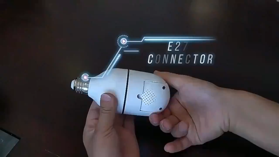 V380 Pro Dual Lens cctv connect to cellphone Bulb Light cctv camera wifi connect 360 8MP PTZ Controls Two Way Audio and Speaker ip Security Cameras Full HD Night Vision Human Detection Smart CCTV Camera