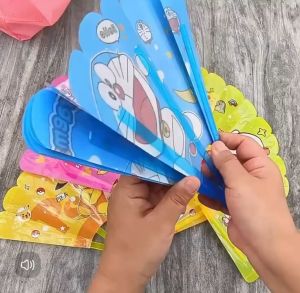 Plastic Thickened Folding Cartoon Fan: A Comprehensive Guide