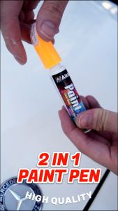 [ PERODUA ALZA GEN 2 ] Aikka Paint Pen Touch Up Paint Pen 2 in 1 Car Scratches Remover Cat Kereta Calar Cat Kereta
