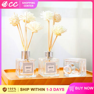 【Lasting Fragrance】 Reed Household Aromatherapy Oil with Diffuser Set Home Essential Plant Heatless  for Bedroom Living Room Bathroom
