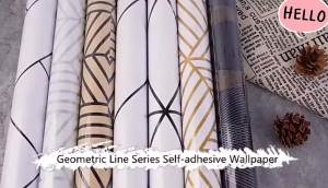 Geometric Hexagon Wallpaper Peel And Stick Wallpapers Removable Self Adhesive Wallpaper Vinyl Paper For Bedroom Home Decoration
