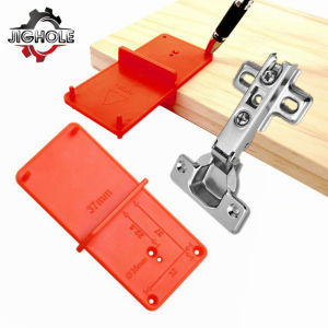 Hinge Hole Drilling Guide: 35mm & 40mm Hinge Installation Jig
