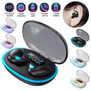 ♥100% sản phẩm gốc + Miễn phí vận chuyển♥Ngủ Earbuds Không Thấm Nước Bt5.3 Tai Nghe Mini X55 Vô Hình Ngủ Tai nghe nhét tai không dây nhạc âm thanh nổi