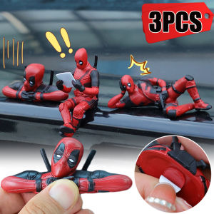 Siêu Anh Hùng Deadpool nhân vật phim hành động nội thất xe hơi Xe Máy mô hình anime Trang Trí búp bê mini Mặt Dây Chuyền Đồ Chơi Trẻ Em