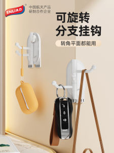 Strong Adhesive Corner Hooks No Trace for Bathroom And Kitchen Latex Paint Wall Hooks No Drilling Required Powerful Sticky Hooks