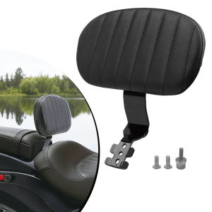 New Style Motorcycle Front Rider Backrest Pad Driver Backrest Fit For Harley Softail Slim Standard Street Bob 2018-later