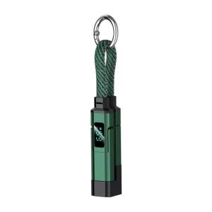 Cáp Sạc Đa Năng 65W 4 Trong 1 Tích Hợp USB Type C Sạc Nhanh Nhỏ Gọn Dành Cho iPhone Samsung iPad Laptop Có Màn Hình Hiển Thị Kỹ Thuật Số V/A/W
