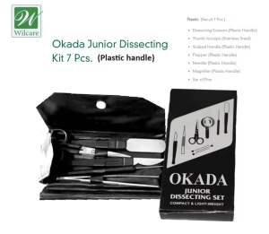 Okada Dissecting Set Stainless Steel (Set of 7 pcs) Okada Dissecting Kit