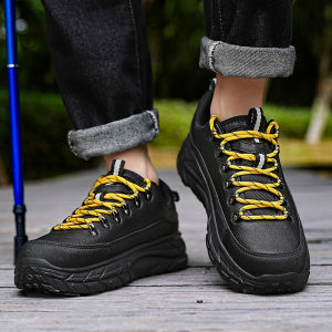 ORNGMALL Men Outdoor Walking Shoes Original Brand Comfortable Mountain Climbing Footwear Wearable Plus Size Hiking Shoes 39-48
