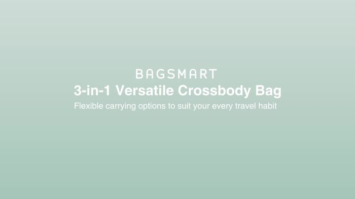 BAGSMART Small Crossbody Sling Bag, Crossbody Daypack, Chest Shoulder Bag Hiking Backpack for Casual Travel Sport