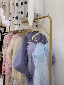 Đầm Dự Tiệc 2 Dây Đính Ngọc Dọc 3 Lớp Cao Cấp