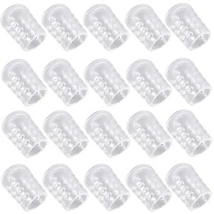 5pcs-30pcs Elasticity Silicone Toe Caps Women Gel Little Toe Tube Protector Anti-Friction Breathable Foot Care Toes Covers