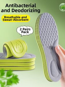 ZUYINBULUO | Sweat-Absorbing Odor-Removing Anti-Bacterial Breathable Shoe Inserts