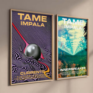 Popular Band Singer Star Tame Impala Classic Music Poster for Room Bar Canvas Print Aesthetic Art Home Wall Decor Picture Gifts