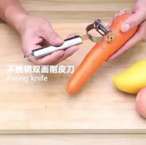 New ชุดปอกเปลือกผลไม้ ขูดผลไม้ ที่ปลอกเปลือก ชุดเครื่องครัว Set 3 ชิ้น พร้อมส่งจากไทย