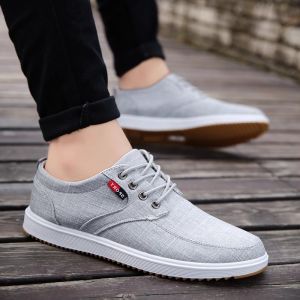 Beijing Style Breathable Casual Canvas Shoes Soft Bottom Anti-Slip Odor Resistant Workwear Mens Shoes Suitable for Various Occasions