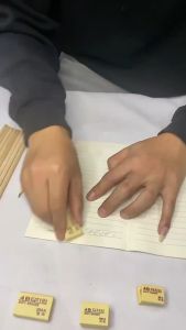 Korean Student 4B Rubber Eraser - Durable & Easy Clean Pencil - Large 200A (1pc) - Excellent Wiping Effect