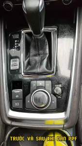 Dán PPF trong suốt chống sước bảo vệ nội thất xe Hyundai Santafe 2018-2020- Pskin.vn