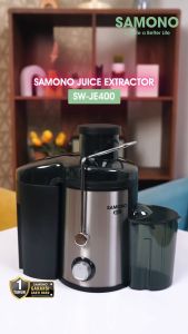 Samono Juicer Elektrik 450 ML Alat Pebuat Jus Otomatis Juicer Samono SW JE 400