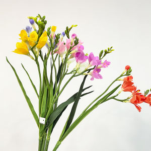 Lily of the Valley Artificial Flowers Luxury Living Room Table Decor Fake Flowers Photography Props Room Decorative Accessories