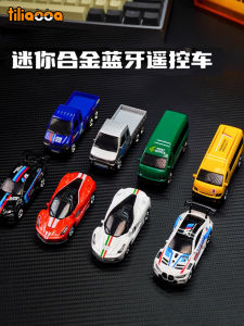 Mini RC Remote Control Car High Speed Four Wheel Drive Alloy Bluetooth Electric Boys Toy Race Car Table Drift Car Compact Size