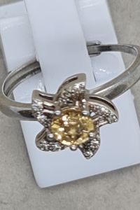 [Vannz] Unique Natural Tourmaline Ring (rotatable adjustable)