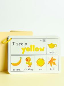 Early Education Flashcards English High Frequency Words Flip Card Reading Version Cognitive Development Cards for Toddlers And Preschool Children