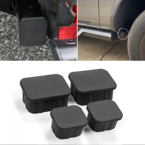 Car Crash Bar End Caps Front Axle Plug Rubber Stopper Plugs Protector Cover for Ford Bronco 2/4-Door 2021-2025 Accessories