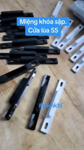 [Bịch 5 cái] - [Chính hãng] Miệng khoá 55 cửa lùa nhôm Xingfa - Vấu chốt sập cửa lùa