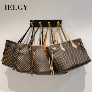 IELGY ถุงแฟชั่นผู้หญิงกระเป๋าช้อปปิ้งเข้ากับทุกอย่างได้อย่างเรียบง่ายกระเป๋าสำหรับคุณแม่ทันสมัย