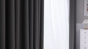 STILOVH Green Leaf Aesthetic Kurtina Makapal Blackout Curtain for Bedroom window Elegant Draperies curtains with Ring