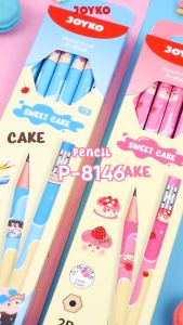 Pencil Pensil Joyko P-8146 2B 1 Box 12 Pcs Sweet Cake
