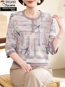 TUCANO | Summer Elderly Ice Silk Shirt