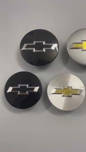 <Chevrolet> Chụp mâm xe Chevrolet đường kính 53mm và 59mm phù hợp mẫu xe Chevrolet khác nhau (Màu đen và bạc)