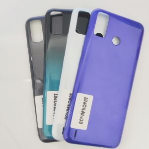 For Tecno Spark 6 Go KE5 Back Battery Cover Rear Door Case Panel KE5j KE5k Back Housing With Power On Off Volume Side Botton Door