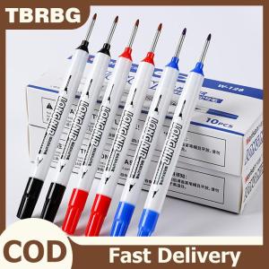 TBRBG Double-Pointed Marker Pen Deep Hole Metal Bathroom Woodworking Tile Screw Deep Hole 20mm Dash Pen Marker Pen
