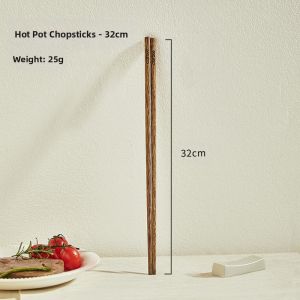 CAROTE | Long High-Temperature Resistant Antibacterial Anti-Mold Kitchen Chopsticks