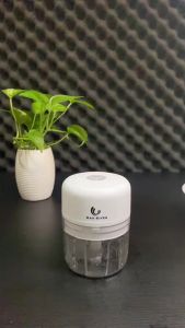 HAN RIVER Mini Chopper Blender 250ml Penggiling Bumbu Dapur Portable Penumbuk bawang putih - GARANSI RESMI HRSR01