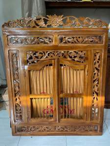 Frame cermin krepyak ukir jati jepara