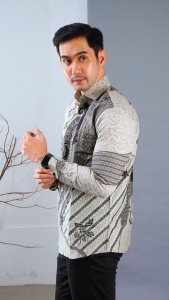 Handara Batik Premium Pria Lengan Panjang Slim Fit Furing - Hadipraja