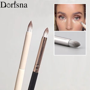 Dorisna 1/2 chiếc bút chì đầu Cọ che khuyết điểm nasolabial gấp rách máng chính xác Bìa cọ trang điểm quầng thâm Cọ che khuyết điểm bàn chải bộ phận