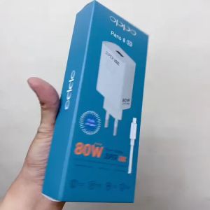 Charger Oppo 80 Watt Power Adaptor Super Vooc All Tipe