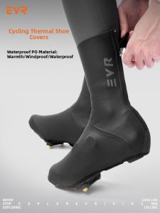 evr | Waterproof Windproof Warm Thermal Cycling Shoe Covers