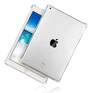 สําหรับ iPad 9.7 2017 2018 5th 6th Generation เคสซิลิโคนโปร่งใส สําหรับ iPad Pro 9.7 Air1 Air2 2013 2014 กันกระแทก