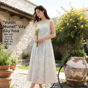 INMAN | Đầm Dập Hoa Giúp Gọn Gàng Cho Phụ Nữ