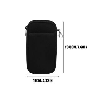 Portable Large Capacity Storage Zipper Bag For Mobile Phone Glasses Key Data Cable Plug Adapter Shell Bag