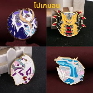 4 ชิ้นอะนิเมะ Pokémon เข็มกลัด Cool Fighter Monster Pin กระเป๋าเป้สะพายหลังผู้ชายอุปกรณ์เสริมกระเป๋า Badge แฟชั่น Lapel ของขวัญเครื่องประดับสําหรับเพื่อน