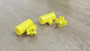 2Pcs/Lot poultry automatic water feeder bucket wall drilling nipple drinking spout set straight pipe three-way water dispenser