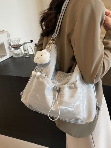 Casual Commuter Large Capacity Womens Bag 2025 New Versatile Crossbody Bag Double Shoulder Backpack Single Shoulder Tote Bag