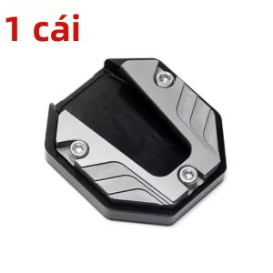 PINMOAP 1PC Chân Đế Xe Đạp Chống Trượt Tấm Lót Chân Máy Phóng To Đế Đứng Bên Hông Cho Xe Đạp Leo Núi Và Xe Đạp Đường Trường Hỗ Trợ Đỗ Xe Bảo Vệ Mặt Đất